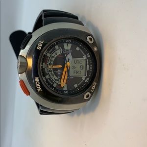 Citizen Aqualand Eco-Drive Watch Diving Watch